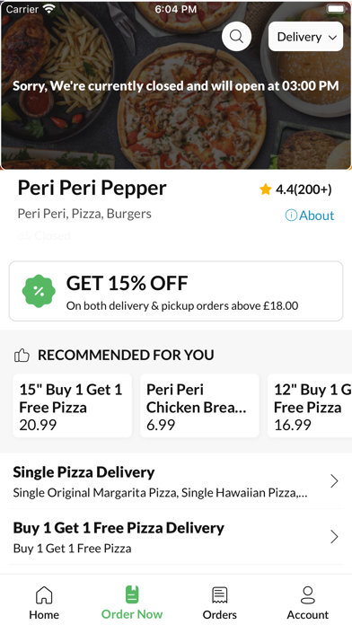 Peri Peri Pepper. Screenshot