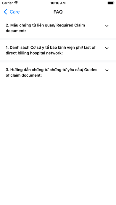 BaoMinh Care Screenshot