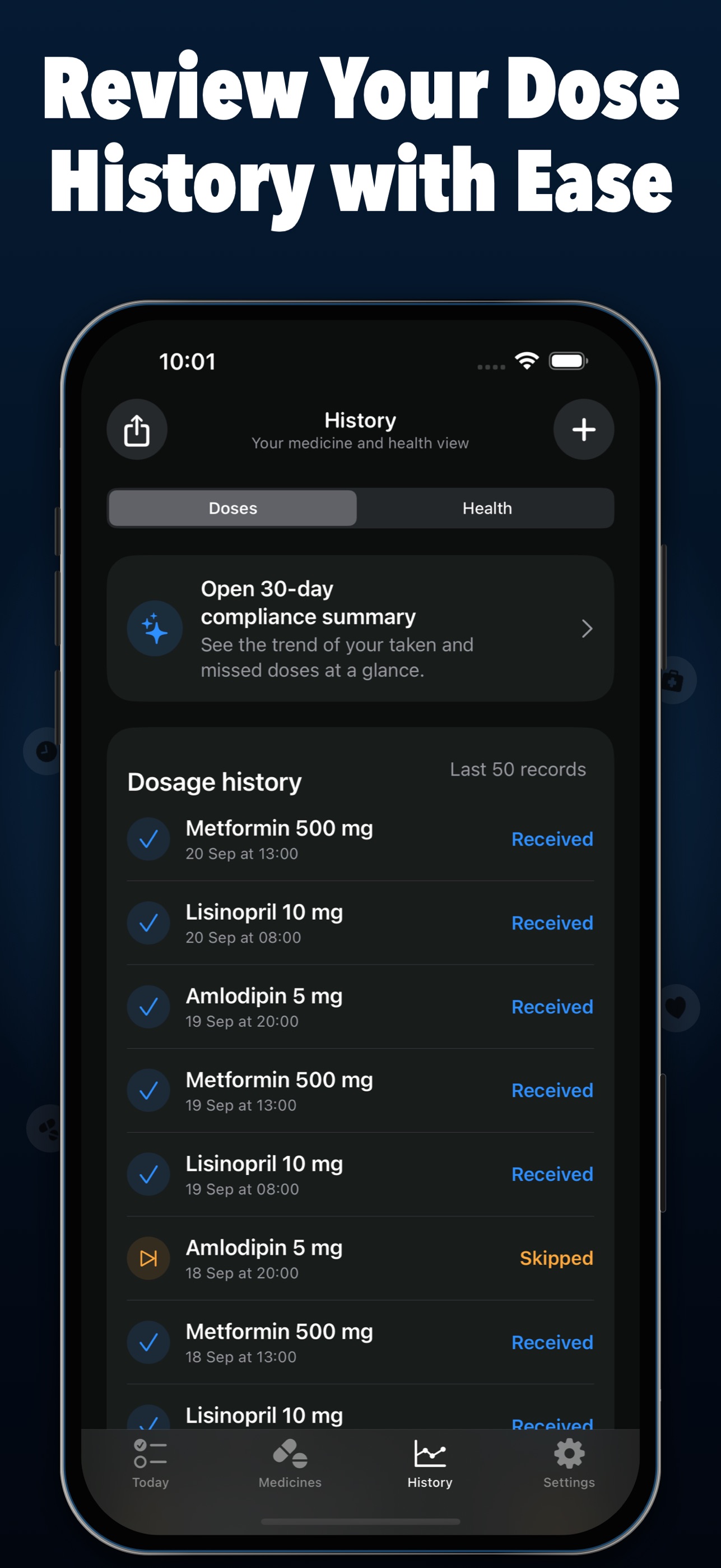 Screenshot 6 of Pill Reminder: Track & Dose