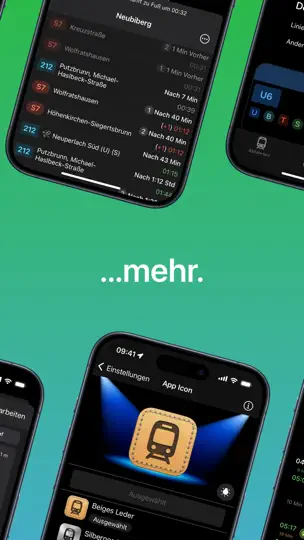 Screenshot von Bahnfinder auf dem iPhone 7