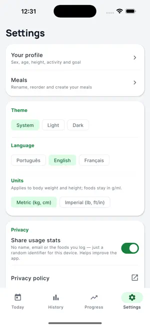 Nutriva — Calorie Counter screenshot 4