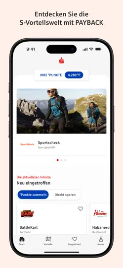 Screenshot von S-Vorteilswelt auf dem iPhone 2