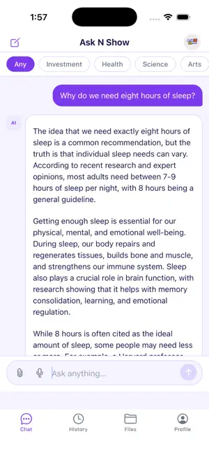 Ask N Show screenshot 1