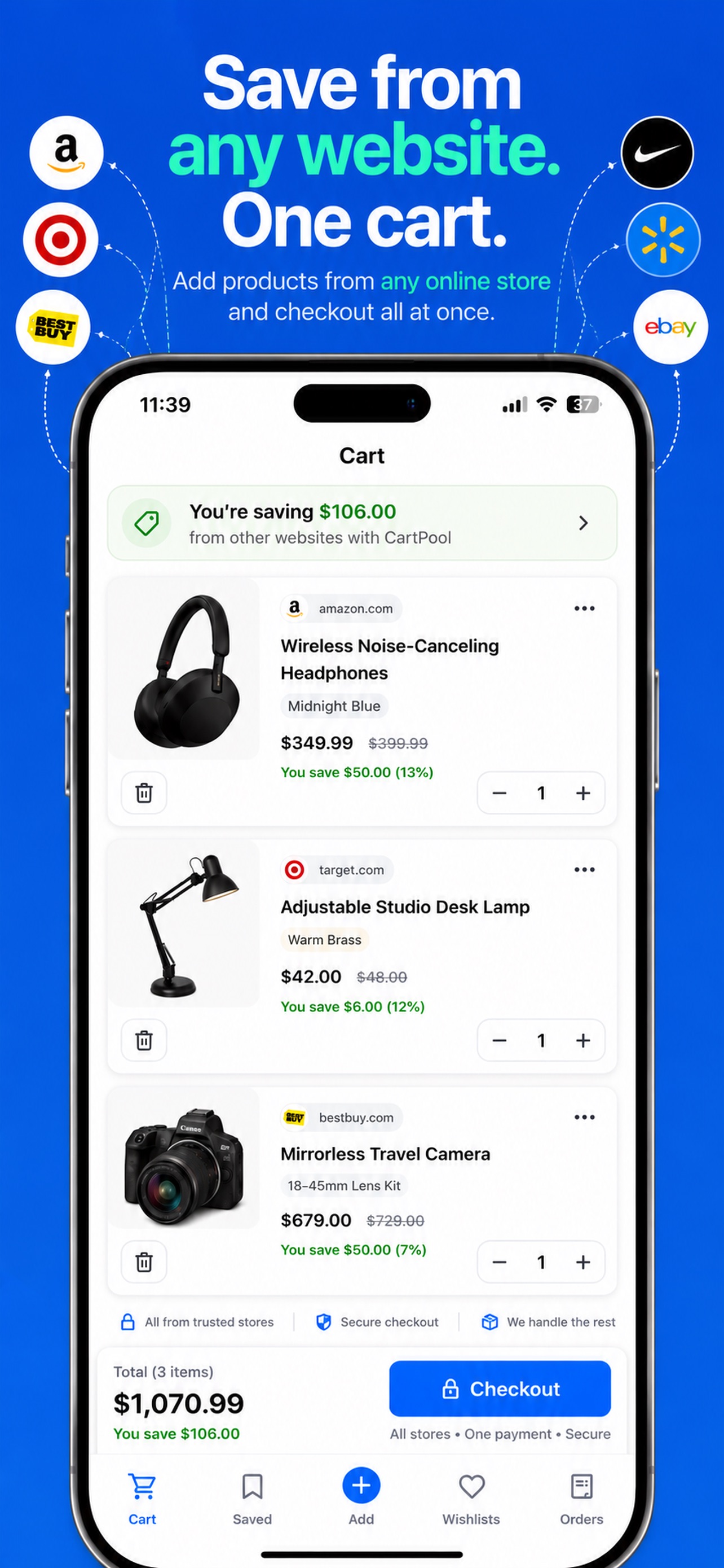 Screenshot 2 of CartPool: Universal Cart