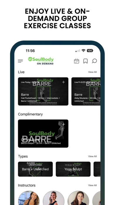 SoulBody Fitness On Demand Screenshot