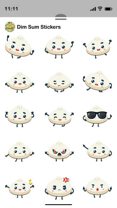Dim Sum Stickers! Screenshot