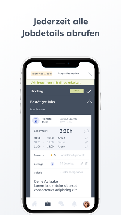 SPORTFIVE Eventjobs Screenshot
