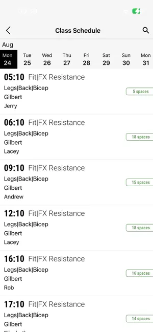 FitFX screenshot 3