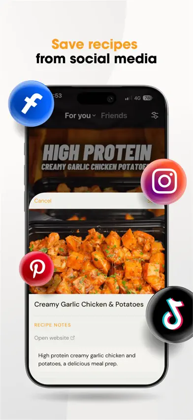 Mealift: Meal Prep & Macros screenshot 4