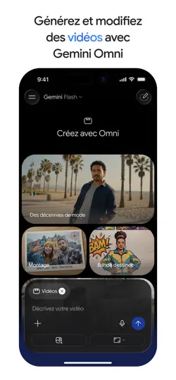 Capture d'écran de Google Gemini sur iPhone 3