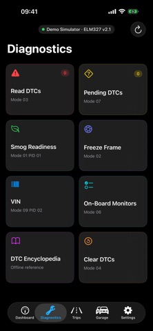 OBD Connector - OBD-II, ELM327 screenshot