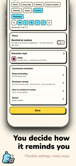 Nudgy - Reminders Until Done screenshot 4