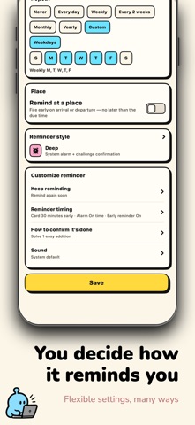 Nudgy - Reminders Until Done Screenshot 4 of 8