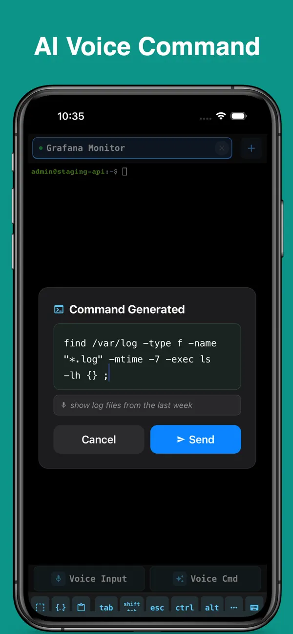 Vibe SSH Terminal Screenshot 4