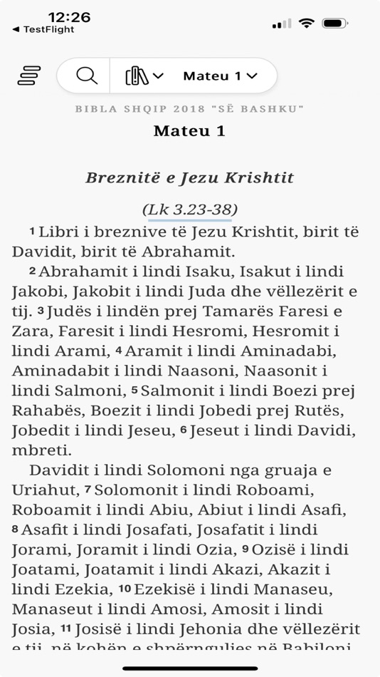 #4. Bibla Shqip (iOS) di: Digital.Bible