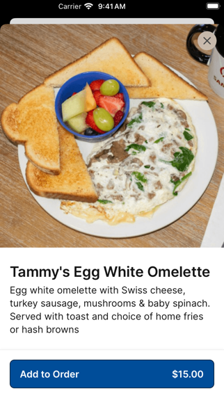 Puffins Restaurant iPhone screenshot 4 - Food & Drink app