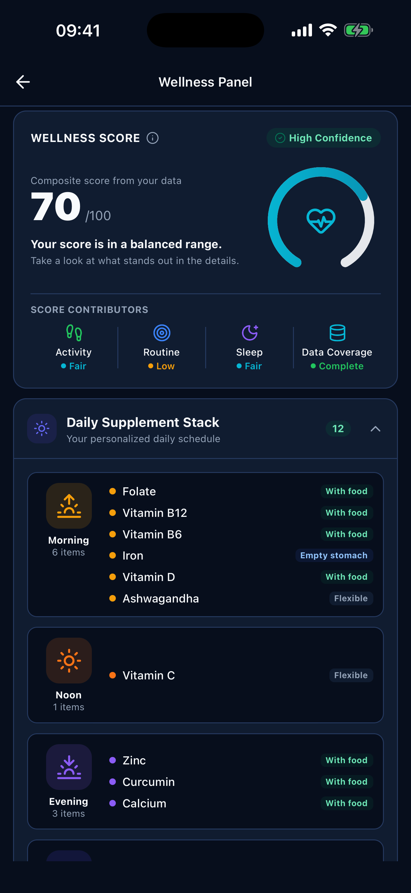 GenomicSoft — Wellness AI screenshot 4
