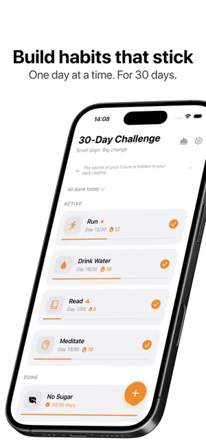 30-Day Challenge: Streak screenshot 1