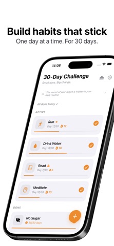 30-Day Challenge: Streak Screenshot 1 of 7
