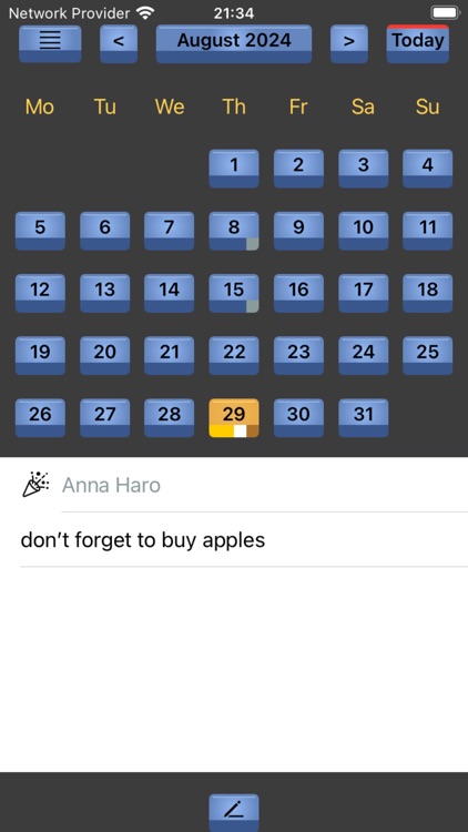 Your New Calendar