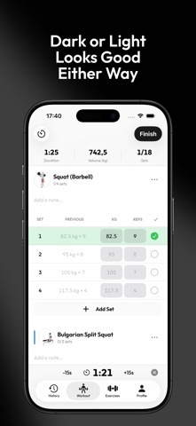 Wolog - Gym Workout Tracker Screenshot 9 of 9