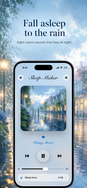 Sleep Maker Rain screenshot 2