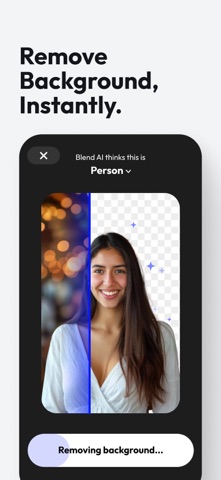 Blend: AI Models Logos Videos iPhone screenshot