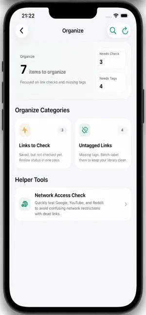 LinkBox: Bookmark Manager screenshot 2