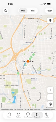 Huntsville Connect app screenshot 2