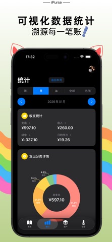 iPurse记账 screenshot