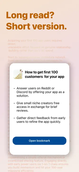 Mine: Bookmark & Read Later screenshot 4