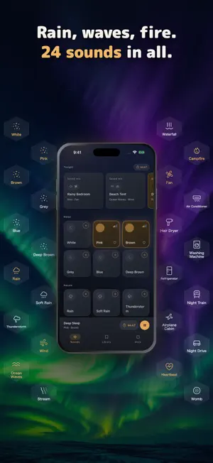White Noise Mixer: Sleep Aid screenshot 2
