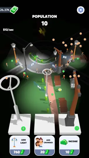 Скриншот City Lights 3D на iPhone 4