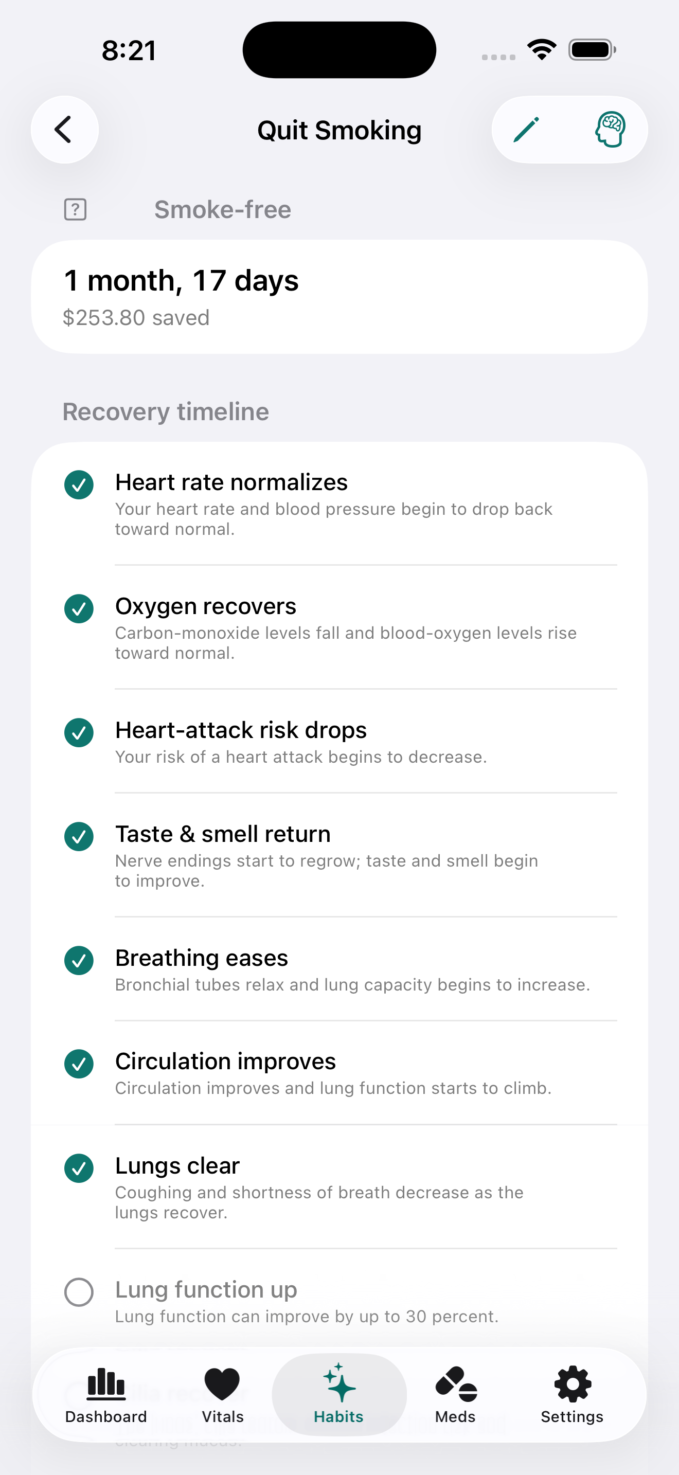 Vitals Flow screenshot 5
