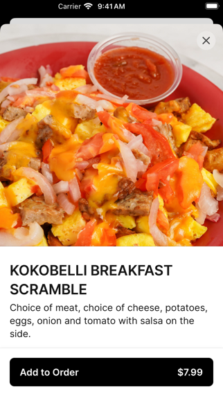 Kokobelli Bagel Cafe iPhone screenshot 3 - Food & Drink app