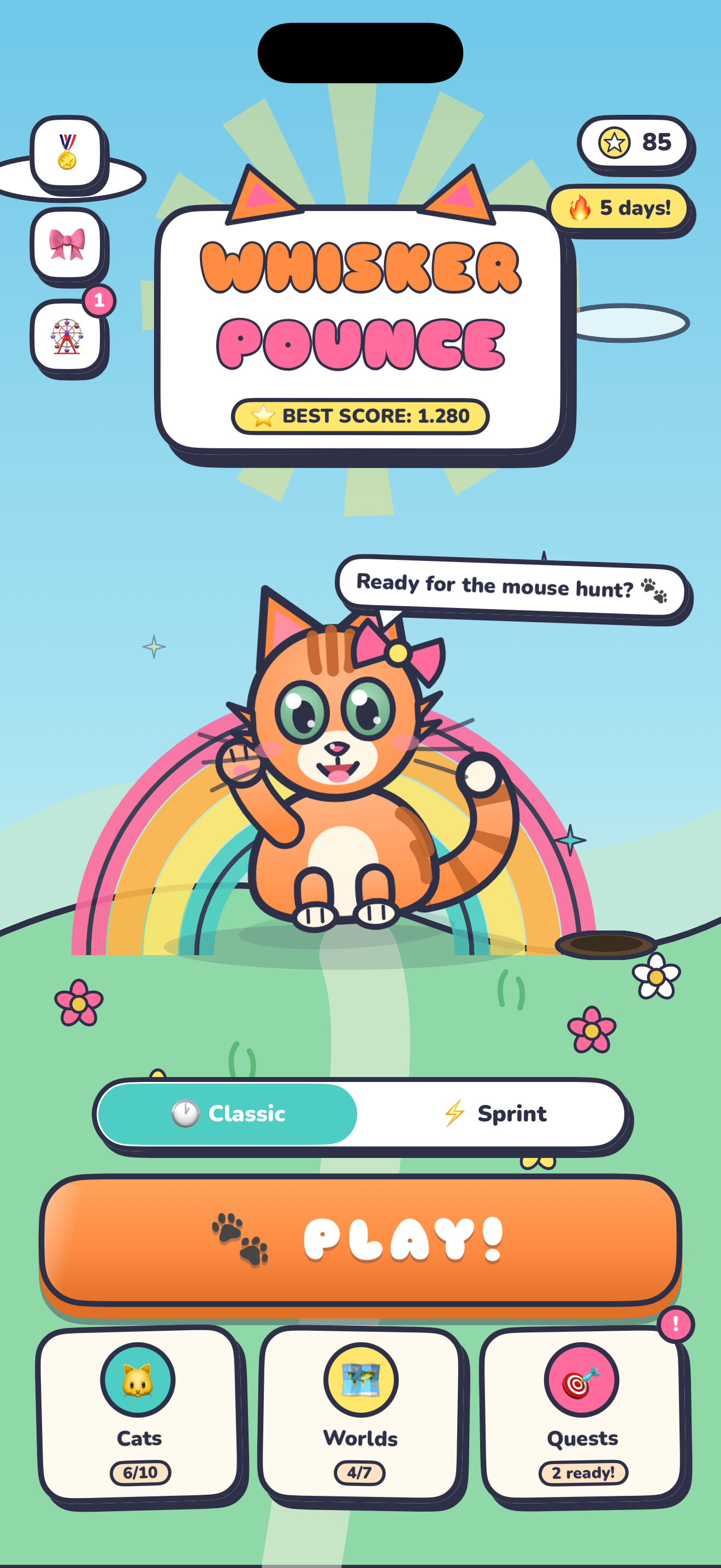 Pounce: Cat & Mouse Kids Game screenshot 2