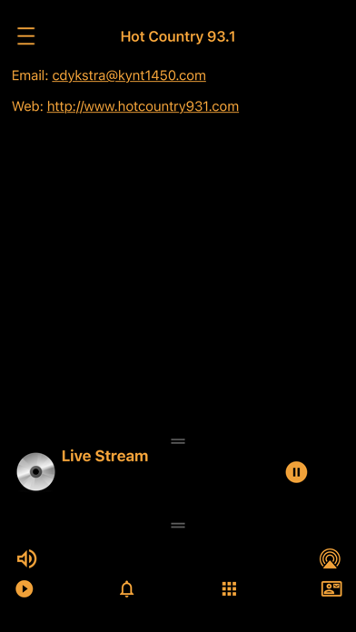 Hot Country 93.1 Screenshot
