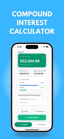 Compound Interest Calculator # screenshot