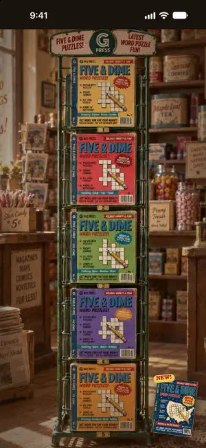 Five & Dime Word Puzzles screenshot 1