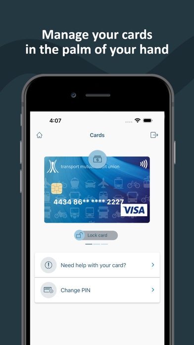 Transport Mutual Credit Union Screenshot