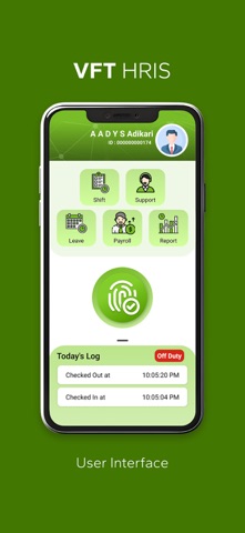 VFT HRIS screenshot