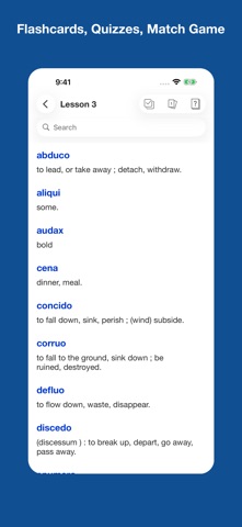 Latin Word List Collection screenshot 9