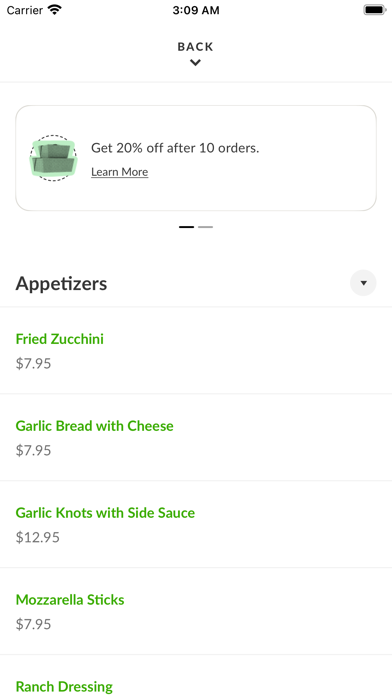 Famous Ray's Pizza app screenshot 3