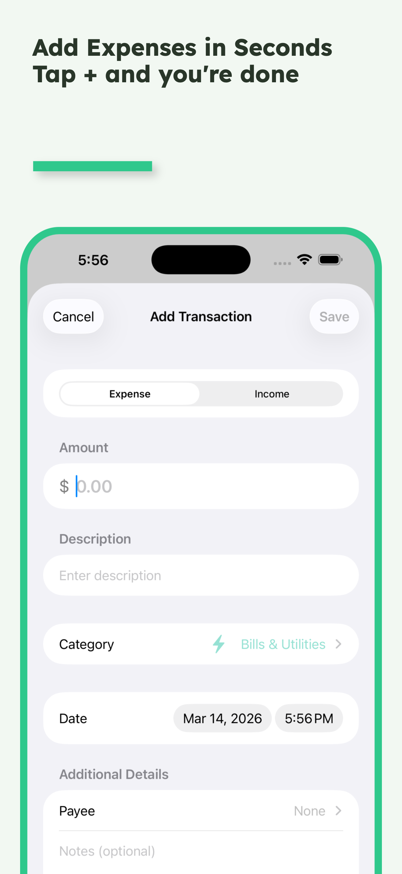 Easy Expenses Tracker 2 screenshot 8
