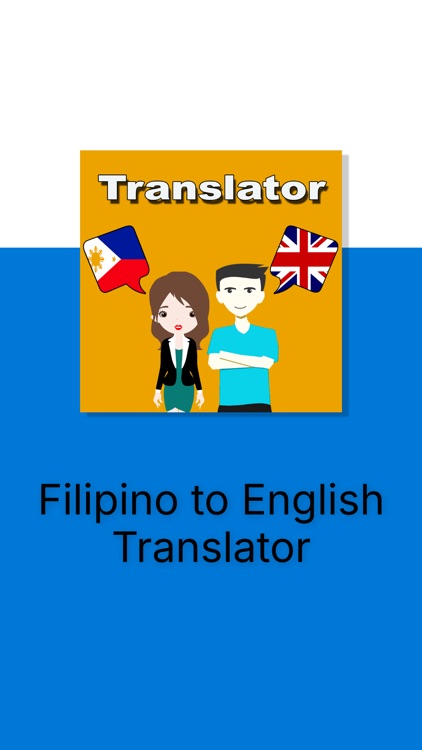Filipino to English Translator