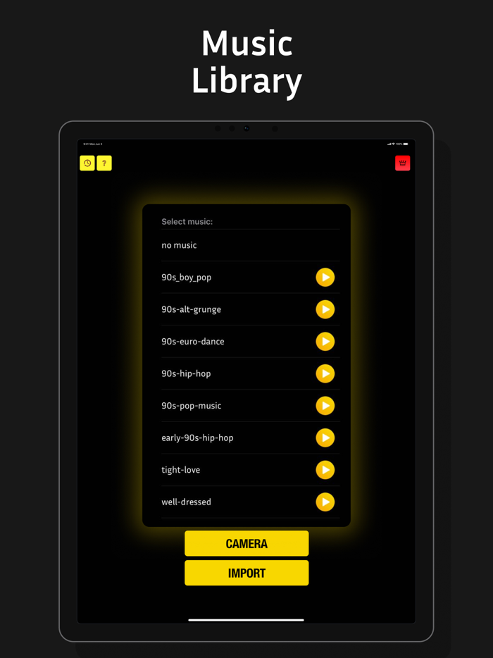 VHS Camera Retro 90s Video
