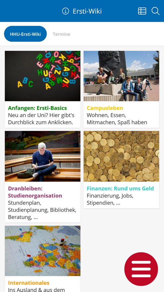 #1. HHU Ersti-Guide (iOS) By: Konzept-iX Software GmbH