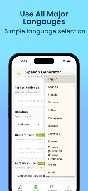 Speech Writer AI screenshot 3