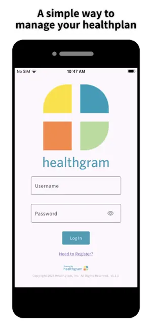 Healthgram App screenshot 1