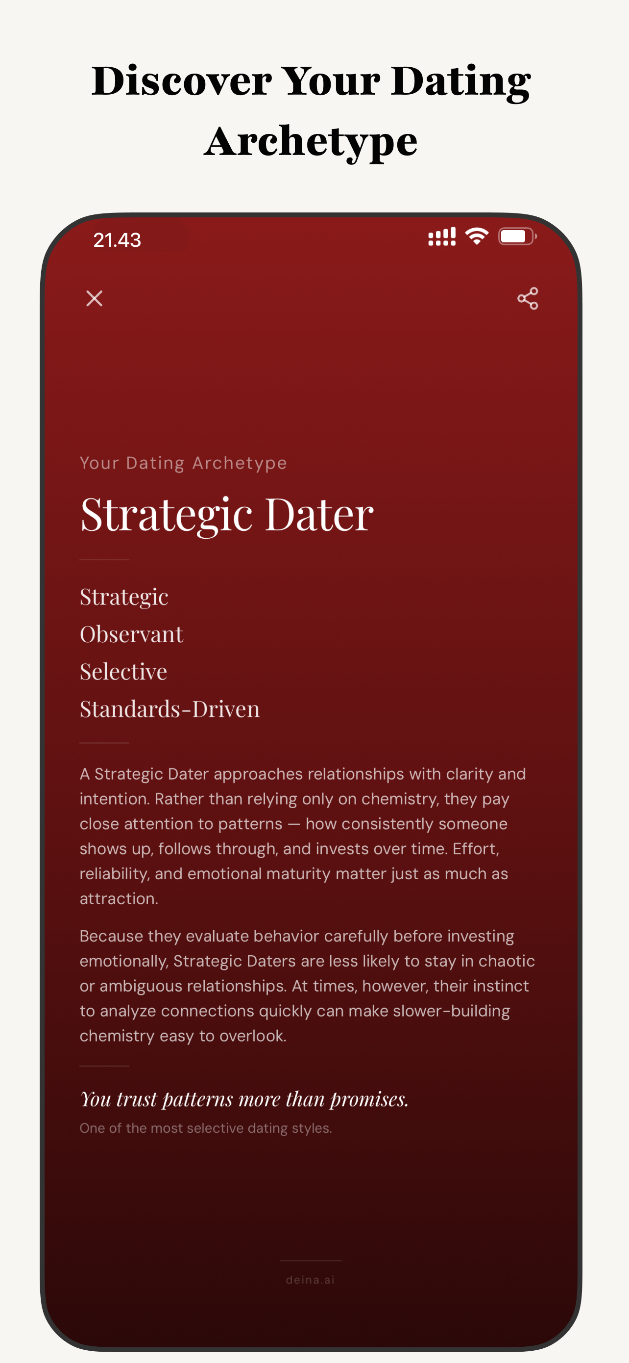 Deina: AI Dating Coach